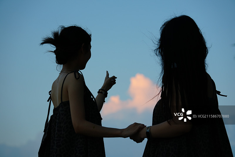 看！好美的云图片素材