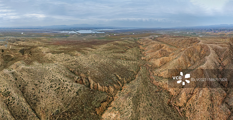 宁夏吴忠市红寺堡区天湖服务区图片素材