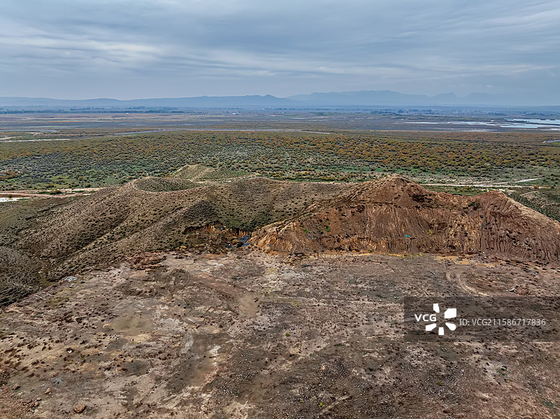 宁夏吴忠市红寺堡区天湖服务区图片素材