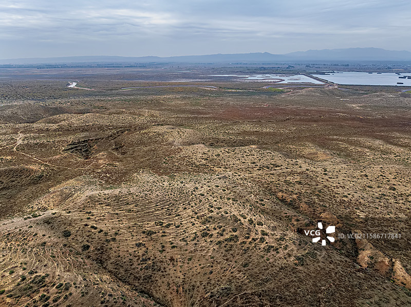 宁夏吴忠市红寺堡区天湖服务区图片素材