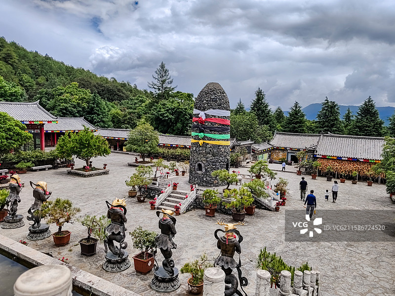 东巴圣地-玉水寨图片素材