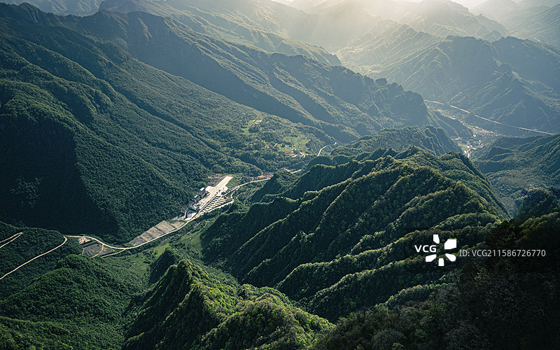 汉中龙头山图片素材