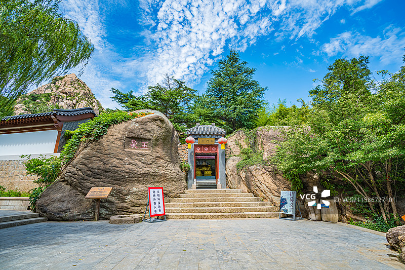 青岛大珠山石门寺图片素材