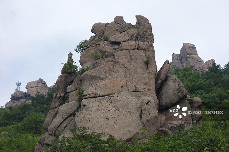 山东省青岛市崂山巨峰景区图片素材