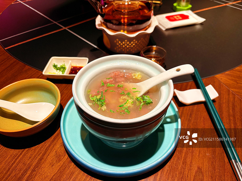 瑞金牛肉羹图片素材