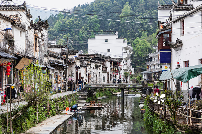 婺源理坑村图片素材