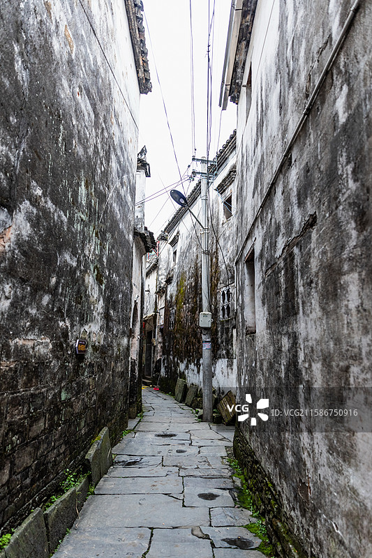 婺源理坑村图片素材