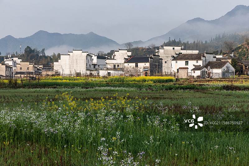 婺源理坑村图片素材