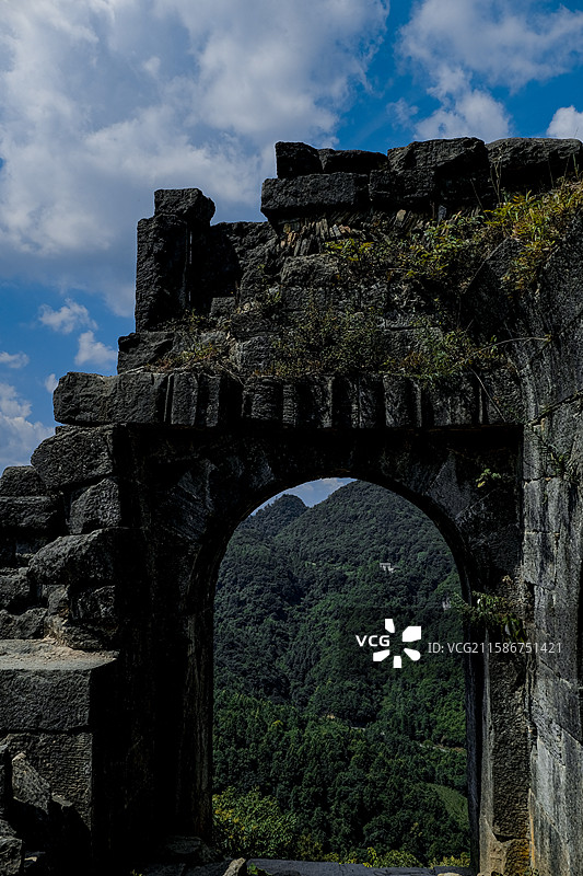 遵义世界文化遗产海龙屯核心景区·飞龙关图片素材