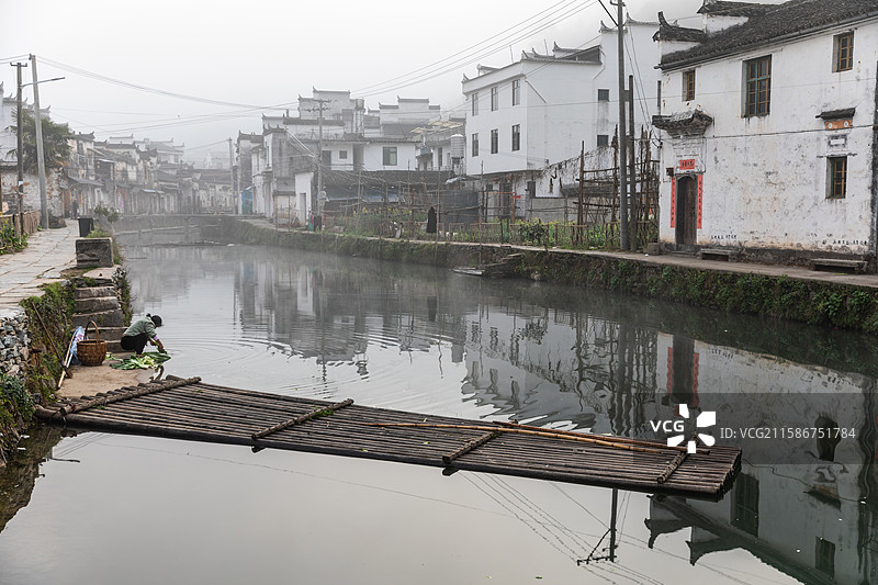 婺源理坑村图片素材
