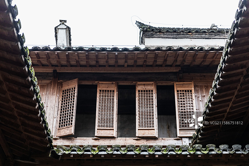 婺源理坑村图片素材