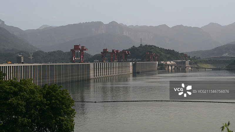 三峡剪影图片素材