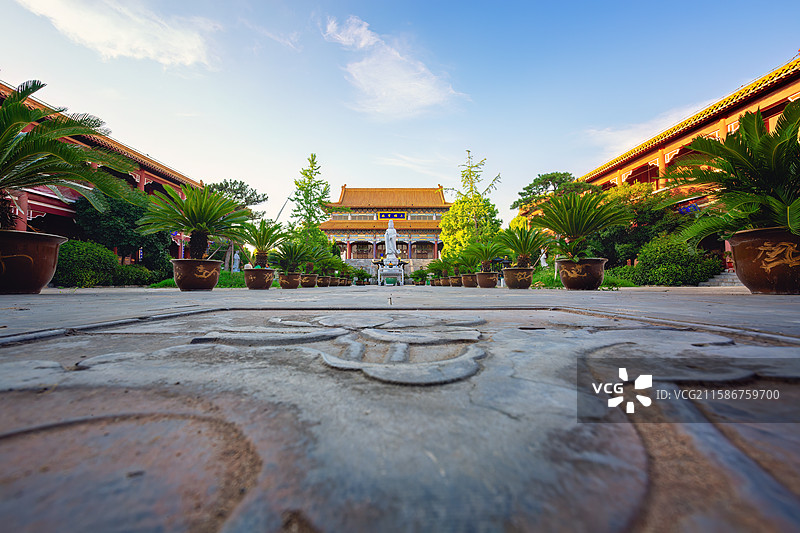 石弓山法云寺+安徽亳州涡阳图片素材