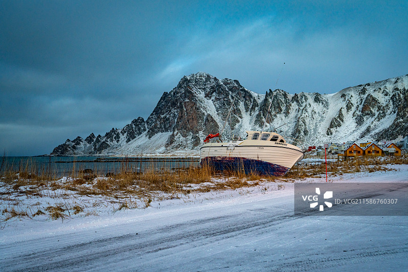 挪威峡湾-特罗姆瑟/安德内斯/senja图片素材