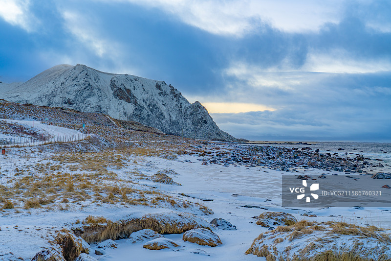 挪威峡湾-特罗姆瑟/安德内斯/senja图片素材