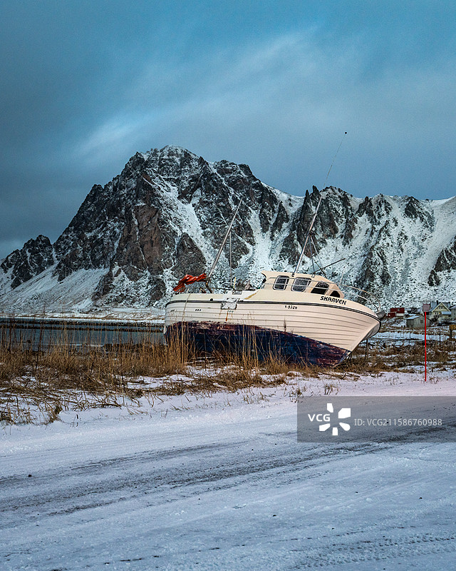 挪威峡湾-特罗姆瑟/安德内斯/senja图片素材