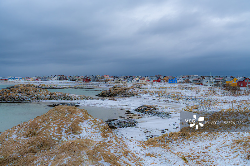 挪威峡湾-特罗姆瑟/安德内斯/senja图片素材