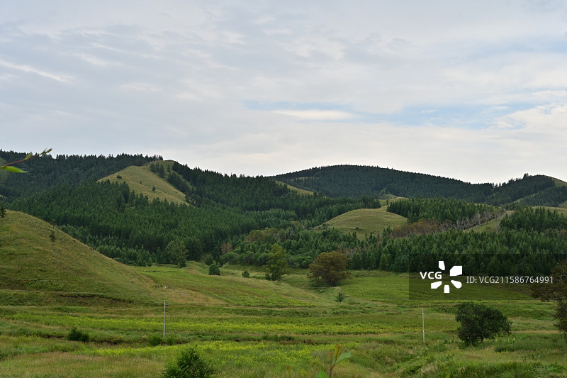 乌兰察布红石崖草原图片素材