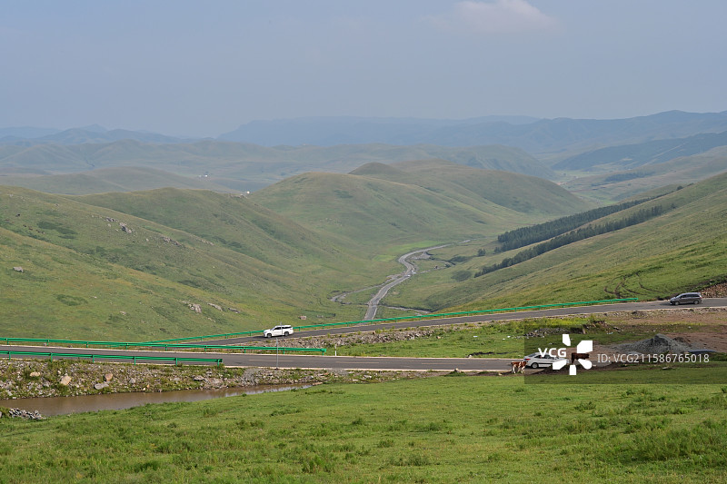 乌兰察布红石崖草原图片素材