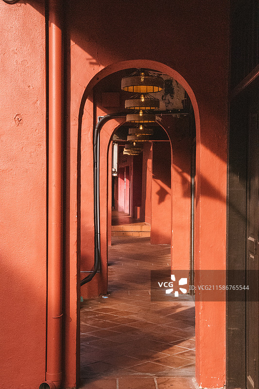 马来西亚 马六甲 荷兰红屋图片素材