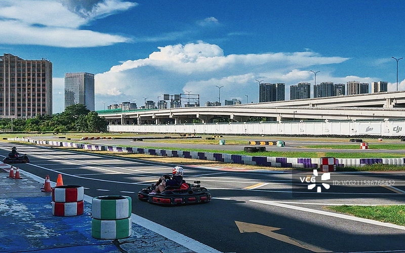 珠海国际赛车场卡丁车场图片素材