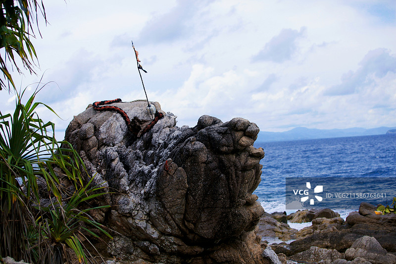 泰国皇帝岛卡塔海滩风光图片素材