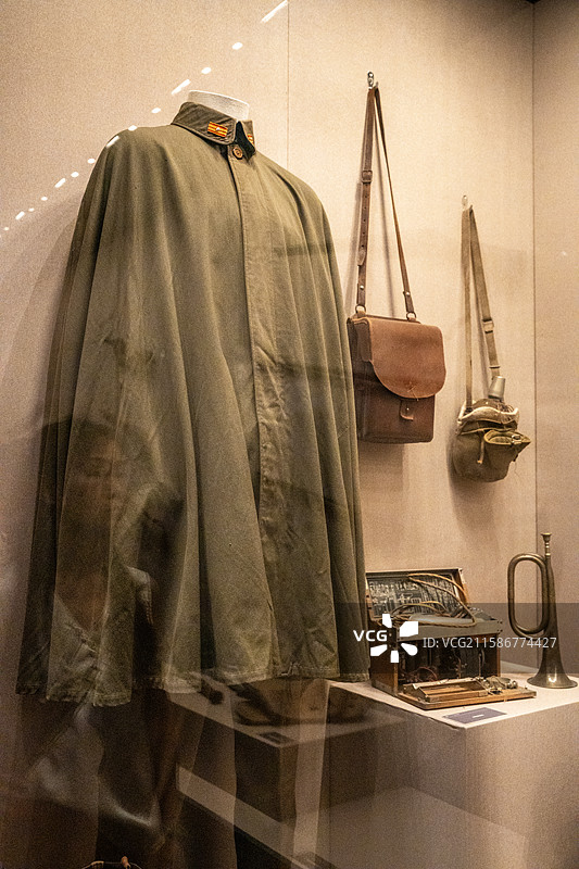 沈阳九一八历史博物馆侵华日军军装图片素材