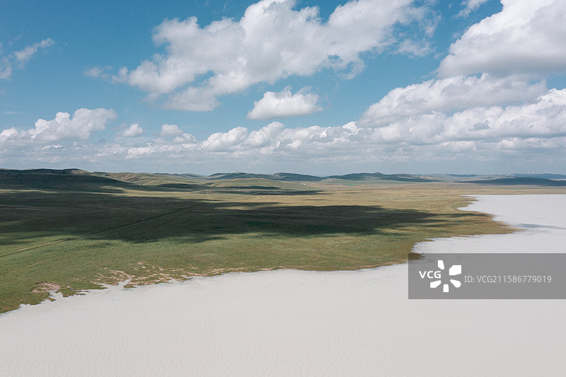 内蒙古太仆寺牛奶湖图片素材