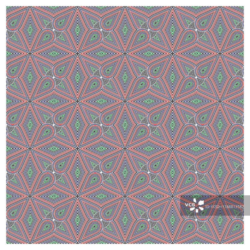 几何线条艺术印刷图案图片素材