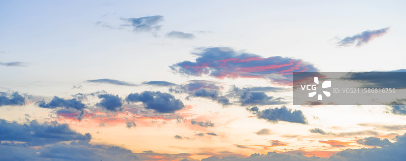 天空云彩 戏剧性的天空 晚霞 黄昏 日落图片素材