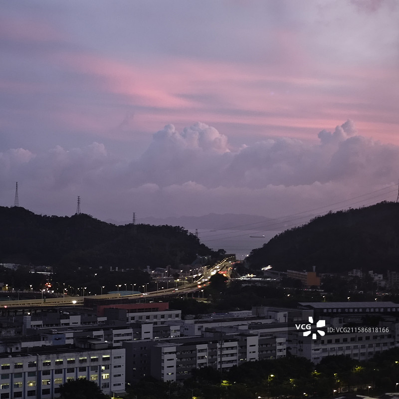 云彩，晚霞，浪漫图片素材