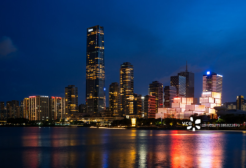 深圳湾风光图片素材