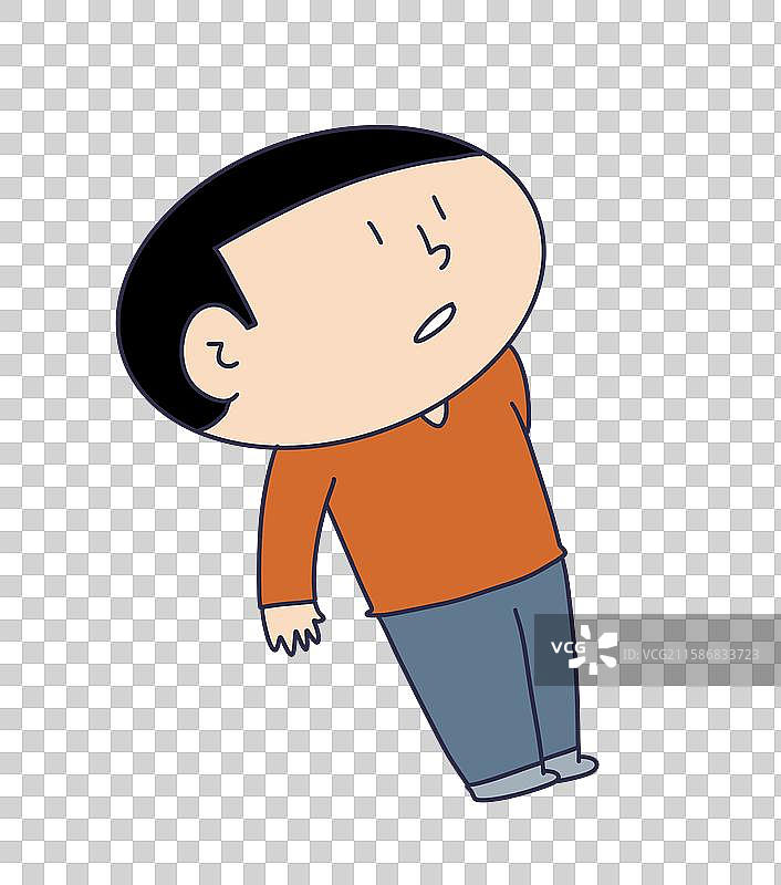 吃惊发呆的人物图片素材