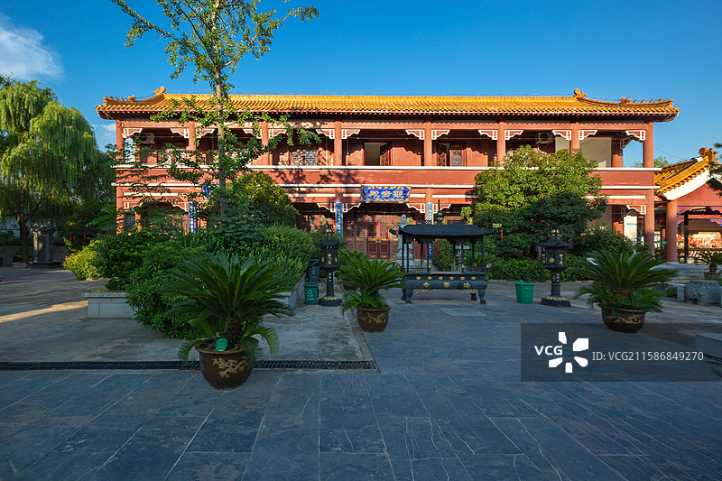 石弓山法云寺+安徽亳州涡阳图片素材