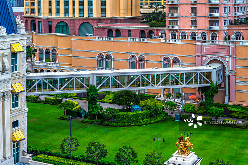 澳门路氹金光大道图片素材