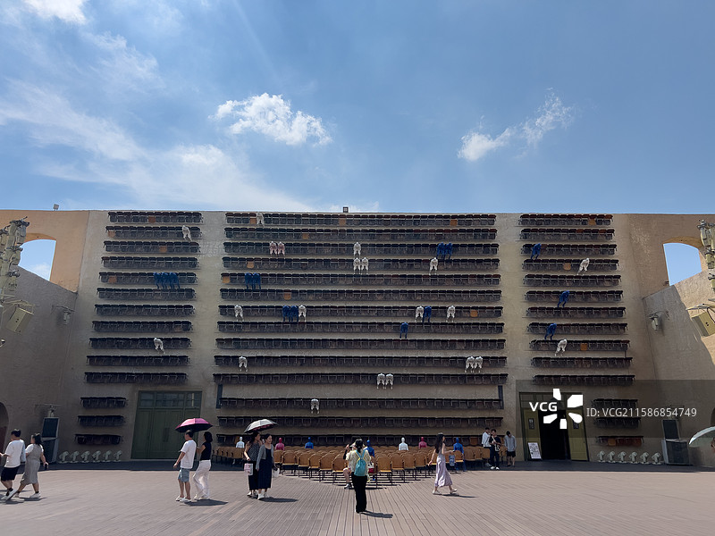 河南省 郑州市 中牟县 只有河南·戏剧幻城 景区 剧场  场景 实景演出 创意空间 剧场图片素材