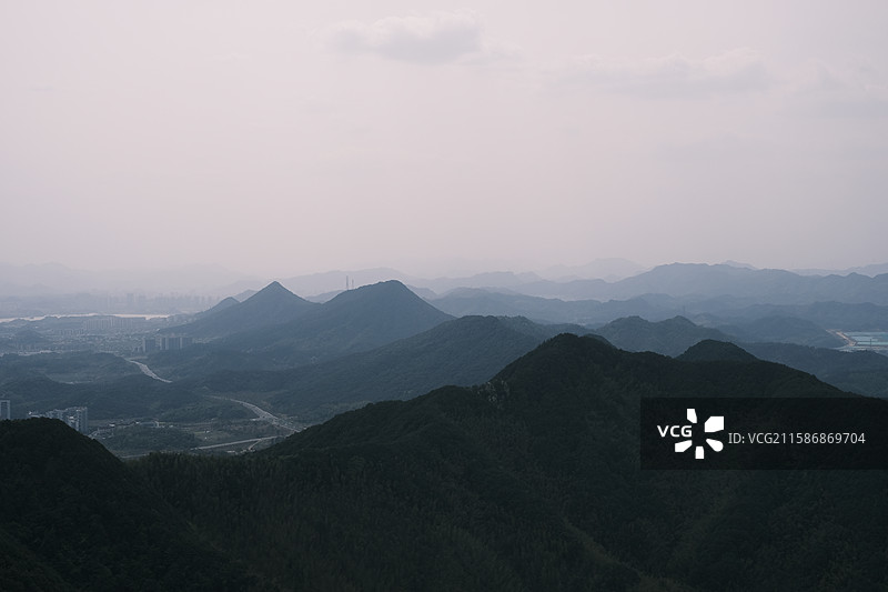 杭州娘娘山老虎山图片素材