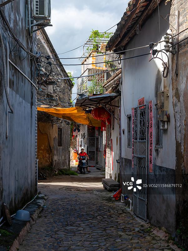 惠东县多祝镇，蔡屋围，平西古道图片素材