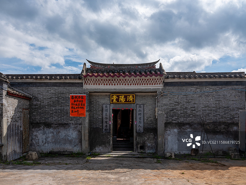 惠东县多祝镇，蔡屋围，平西古道图片素材