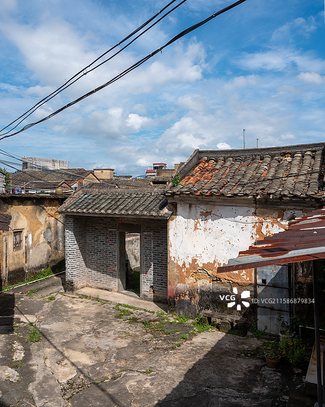 惠东县多祝镇，蔡屋围，平西古道图片素材
