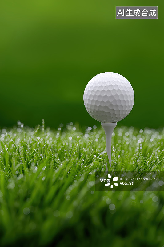 【AI数字艺术】高尔夫球球场图片素材