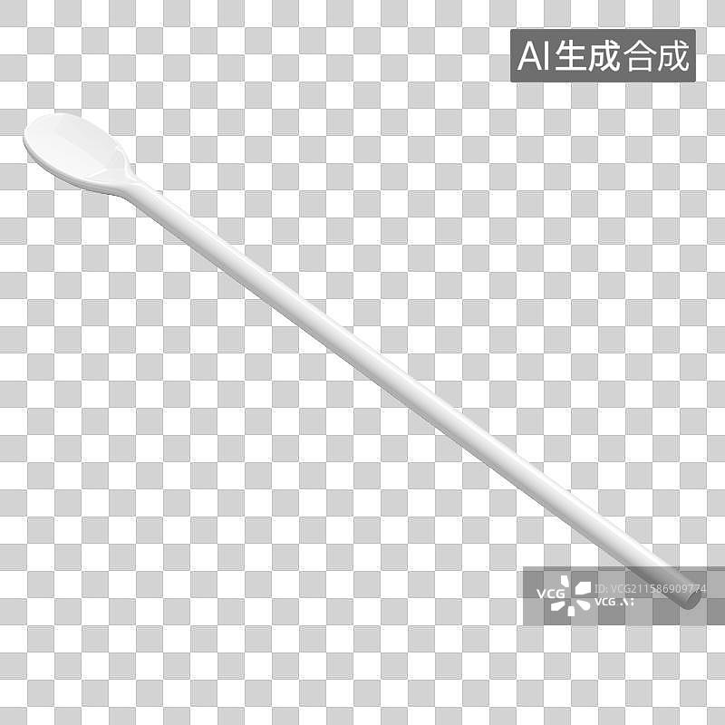【AI数字艺术】3D风格厨房用品之搅拌勺元素图片素材