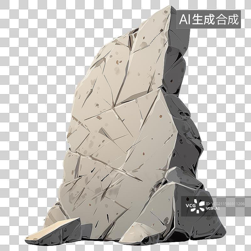 【AI数字艺术】3D风格石碑元素图片素材