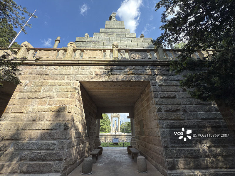 黄花岗七十二烈士陵园图片素材