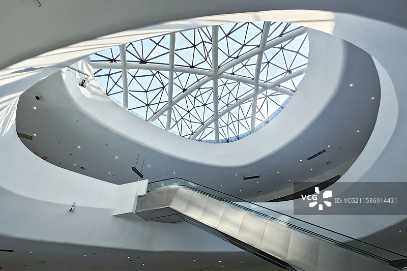 江苏江宁汤山方山国家地质公园博物馆暨南京直立人化石博物馆图片素材