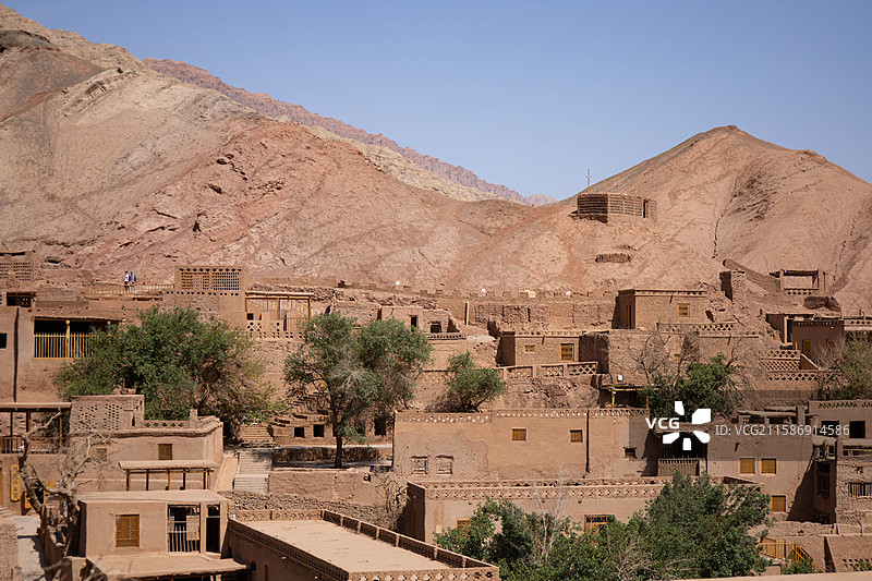 吐峪沟麻扎村图片素材