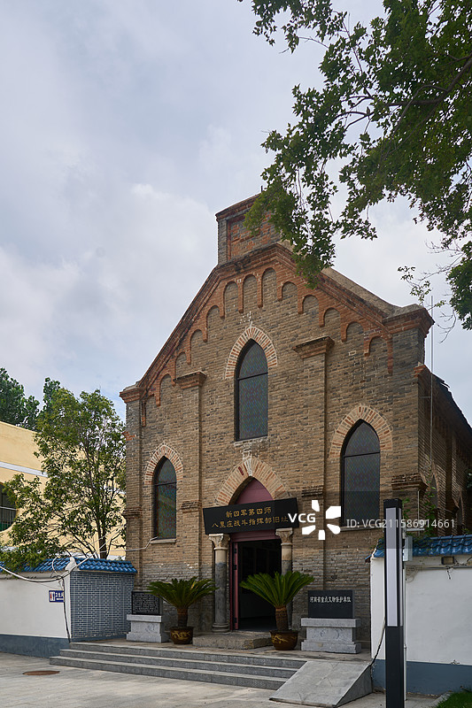 河南夏邑八里庄新四军八里庄战斗指挥部遗址图片素材