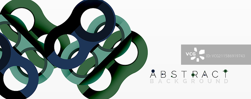 抽象几何图案与交错设计图片素材