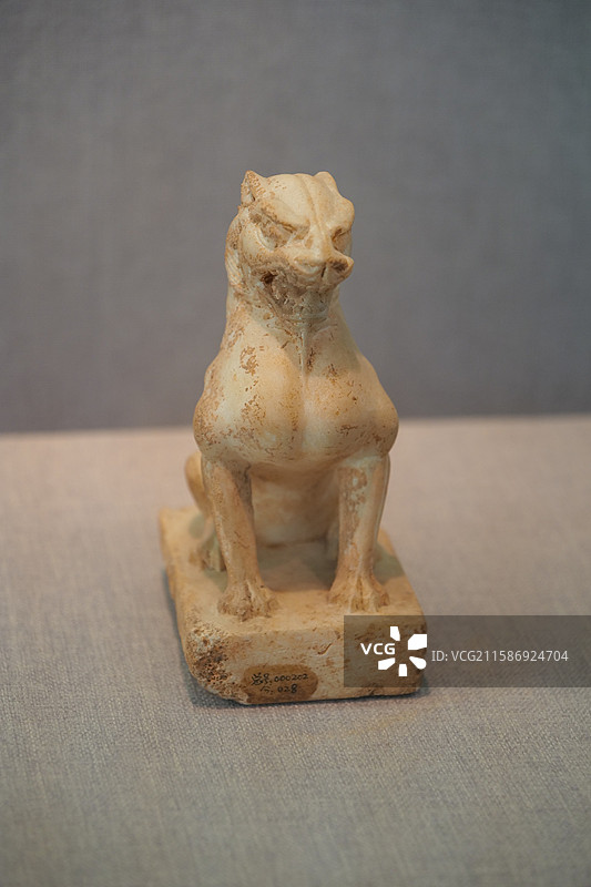 狮形白石镇 北魏(公元493-公元534年)洛阳博物馆藏图片素材