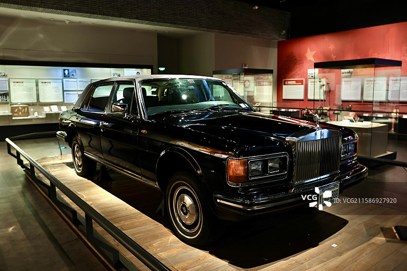 宁波帮博物馆劳斯莱斯图片素材